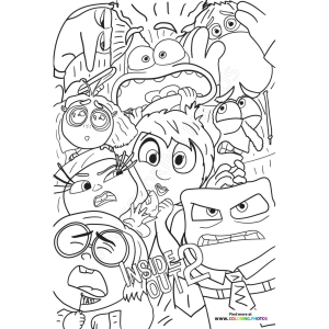 Emoções em Cores: Divirta-se com Inside Out
