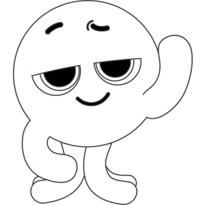 Expression do Emoji: Dando Oi