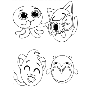 Emojis Animais para Colorir: Um Mundo de Diversão