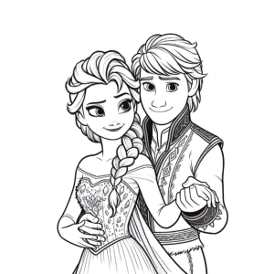 Encantadora Dança de Elsa e Kristoff