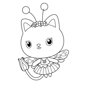 Encantadora Gatinha Fada