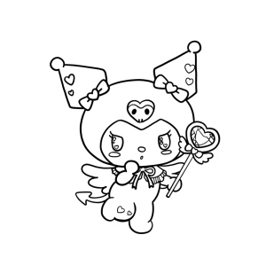 Encantadora Kuromi Mágica