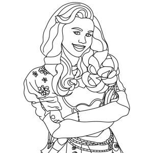 Encantadora Personagem de Descendentes 4