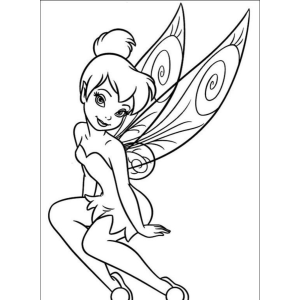 Encante-se ao Colorir a Fada Disney