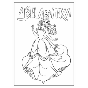 Encante-se com Bela em A Bela e a Fera