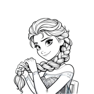 Encanto Congelante: A Trança de Elsa