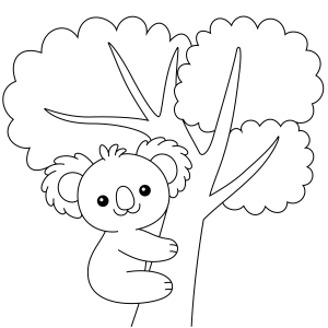 O Encanto do Koala na Árvore