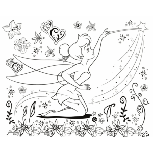 Encantos de Tinker Bell: Magia para Colorir
