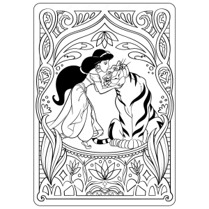 Encontro Real de Afeto: Jasmine e seu Tigre