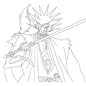 Energia e Espada: Retrato de Kenpachi Zaraki
