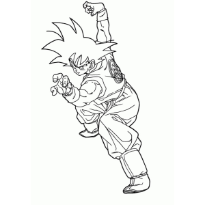 Energia Explosiva de Goku em Ação
