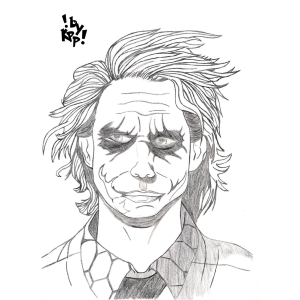 O Enigmático Coringa em Preto e Branco