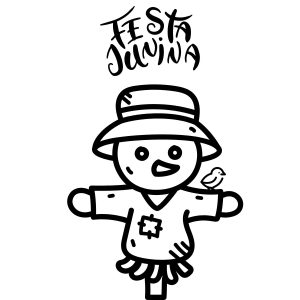 Espantalho da Festa Junina