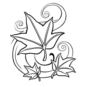 Espiral de Folhas Encantadas