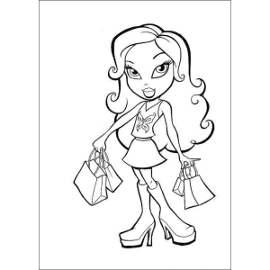 Estilo e Compras com as Bratz