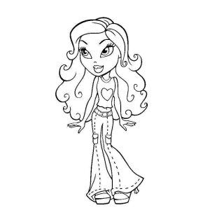Estilo e Glamour com as Bratz