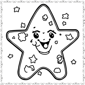 A Estrela Sorridente no Céu
