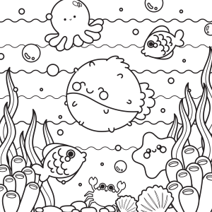 Exploração Mágica no Fundo do Mar