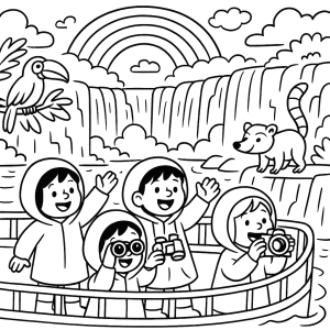 Exploração na Cachoeira Encantada