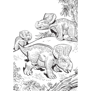 Exploradores Pré-históricos: Aventuras dos Triceratops