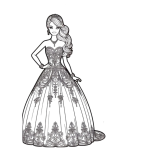 Explorando a Beleza da Princesa Barbie