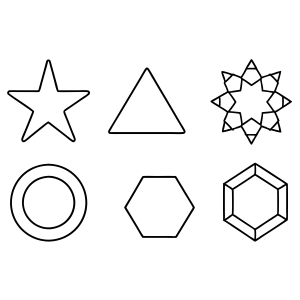 Explorando Formas Geométricas Vibrantes