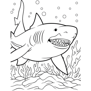 Explorando o Mundo Submarino com um Tubarão! 🦈