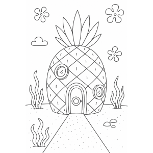 Explore a Casa do Bob Esponja
