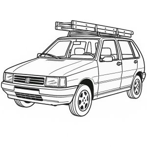 Explore o Estilo Clássico do Fiat Uno