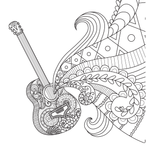 Explosão de Arte na Guitarra