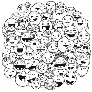 Expressões Divertidas: Uma Festa de Emojis