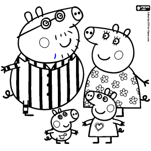 Família Pig em um Dia de Diversão