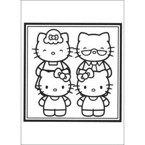 A Família Purr-fecta de Hello Kitty