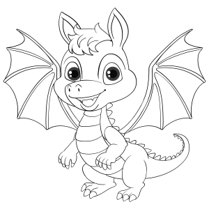 Fantasia Colorida: O Encanto do Dragãozinho