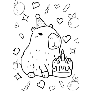Festa de Aniversário do Capivara Fofo