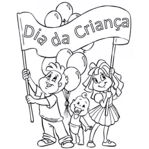 Festa Colorida de Dia das Crianças