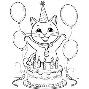 Festa de Aniversário do Gatinho