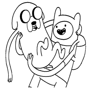 Finn e Jake em Uma Colorida Aventura
