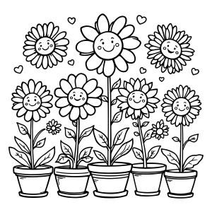 Flores Sorridentes da Primavera