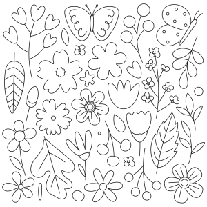 Florescer Primaveril: Encontro de Formas e Cores