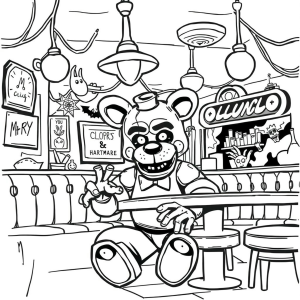 Freddy Fazbear em Ação