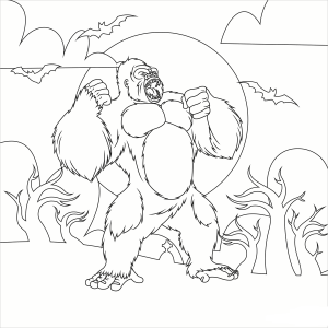 A Fúria de King Kong ao Luar