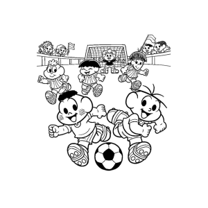 Futebol com a Turma da Mônica
