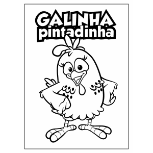 A Galinha Pintadinha Aguardando Cores
