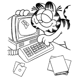 Garfield Online: Aventuras Cibernéticas do Gato Laranja