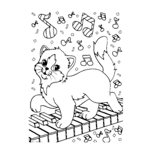 Gatinho Musical: Aventura no Piano
