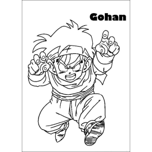Gohan em Ação: Energize com Cores