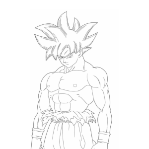 Goku em Ação: Hora de Colorir
