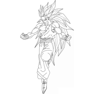 Goku em Transformação Poderosa