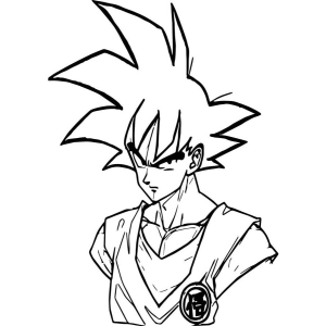 Goku Pronto para a Ação